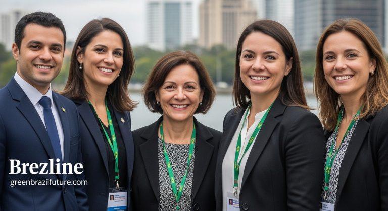Aerial view of the Brazilian Amazon with rivers, forest, and small sustainable farms illustrating climate resilience.